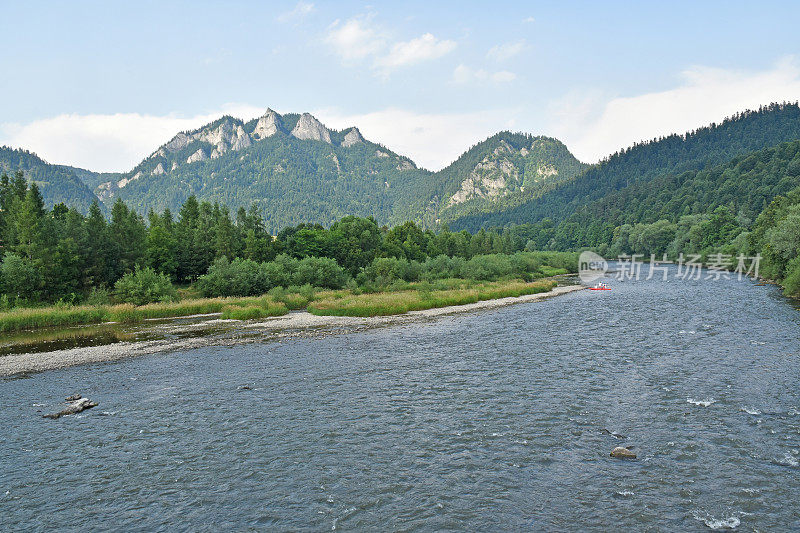 波兰的zamec dunajec